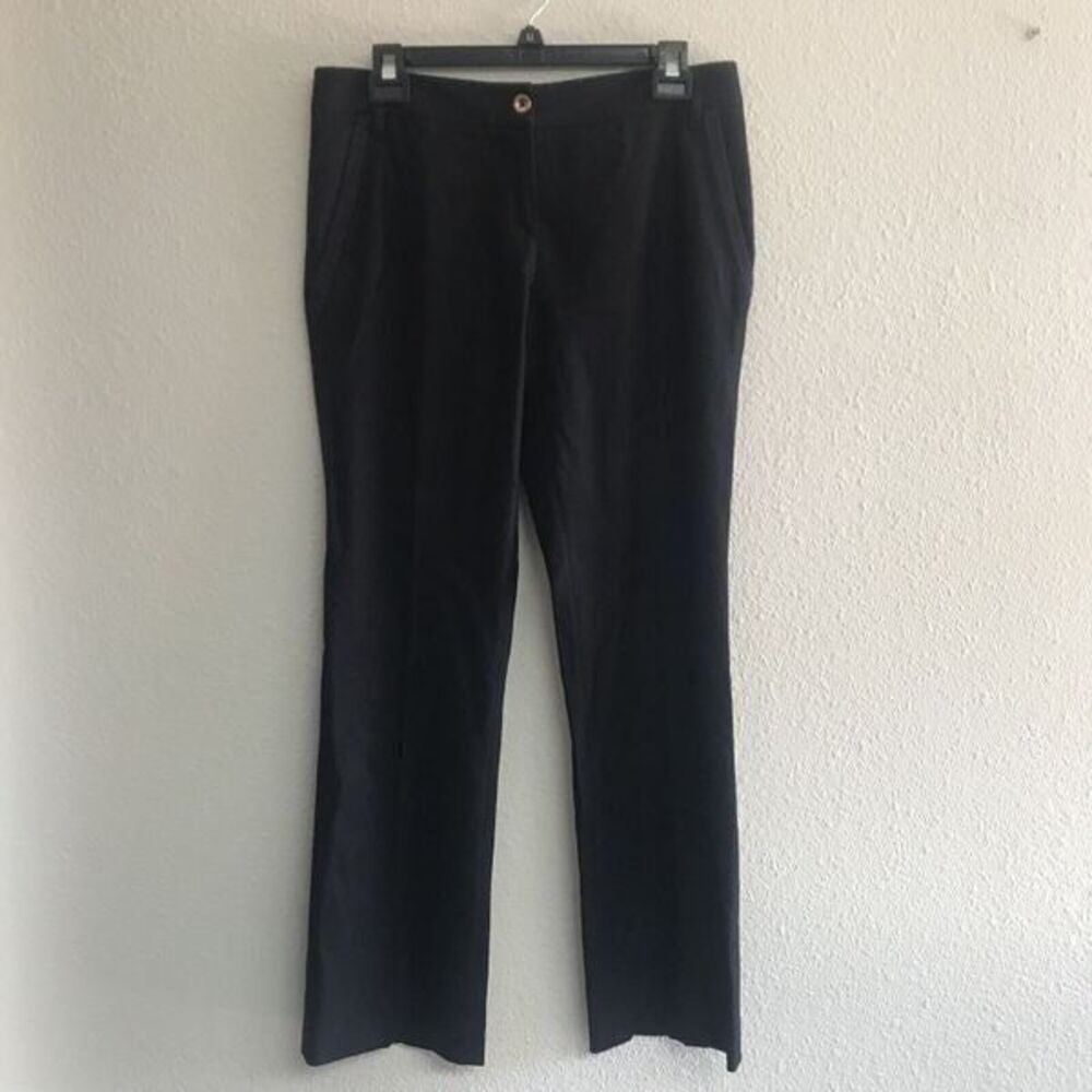 Miu Miu Women Trouser Wool Pants Straight Black 40 US 4 Pockets Zip - Picture 3 of 10